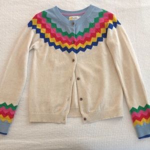 Like new! Mini Boden girls cardigan